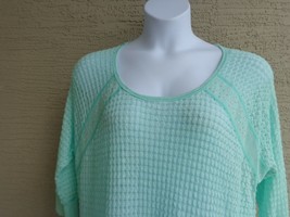 Dolled Up by FANG  2X Open Weave Sweater Bead &amp; Chiffon  Embellisned Msrp $44. - £11.07 GBP