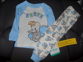 Disney Baby Dumbo the Elephant 2PC Pajama Set Size 18 Months NEW - $24.30