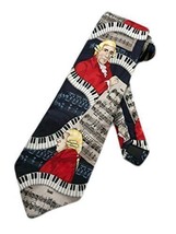 Steven Harris Mens Mozart Classic Music Necktie - Blue - One Size Neck Tie.. - £15.48 GBP