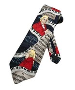 Steven Harris Mens Mozart Classic Music Necktie - Blue - One Size Neck T... - $19.79