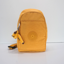 Kipling Klynn Sling Backpack Shoulder Bag KI1688 Polyamide Spicy Gold $1... - $74.95