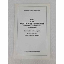 Index to the North Western Lines First Fifteen Years 1974 to 1988 - £9.53 GBP