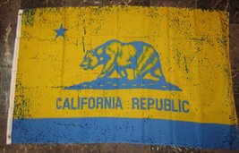 3x5 California Blue and Gold Flag 3&#39;x5&#39; Banner Grommets PREMIUM Vivid Color and  - £3.92 GBP