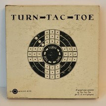 Vintage Board Game Turn Tac Toe 1969 Gamecraft Corp Multi-player Tic Tac Toe  - £22.33 GBP