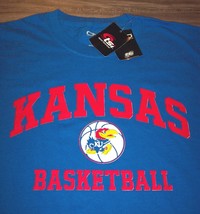 KANSAS UNIVERSITY JAYHAWKS Basketball T-SHIRT MENS XL NEW w/ TAG - $370.68 MXN