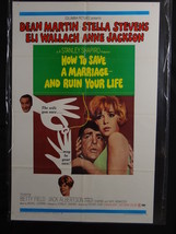 How To Save A Marriage And Ruin Your LIFE-1968-FN/VF-ONE SHEET-COMEDY-RO FN/VF - £48.96 GBP