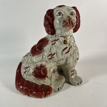 Antique Victorian King Charles Spaniel over mantle Dog - £63.49 GBP