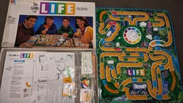 Vintage THE GAME OF LIFE Board Game 1991 Complete - £29.57 GBP