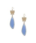 Fashion Butterfly Clear Stone Dangle Earring - $9.38 CAD