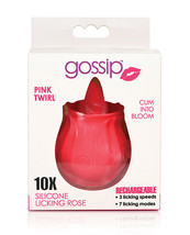 Curve Toys Gossip Licking Rose - Pink Twirl - £36.68 GBP+