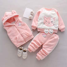 New Children&#39;s Clothing Winter Clothes For  Baby Three-piece Set - £18.46 GBP+