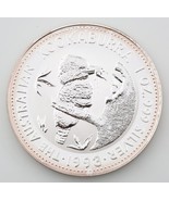 1993 Australian Kookaburra 1 oz. 999 Silver BU Coin Queen Elizabeth II - £63.32 GBP