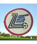 Liverpool Youth Soccer League Embroidered Sports Patch Red White New York - $127.18 MXN