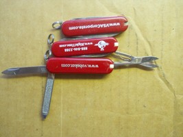 Lot of 3 Classic SD Victorinox Swiss Army knives. vobaker - £9.59 GBP