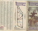 Tennessee Travel Map We&#39;ve Got a Lot in Store for You 1970&#39;s - $13.86