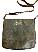 KATE SPADE Southport Avenue Cora Black Pebbled Leather Crossbody Bag - $639.77 MXN