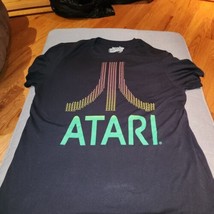 Old Navy Collectables Atari Logo Black T Shirt Size Large, Adults - $9.70