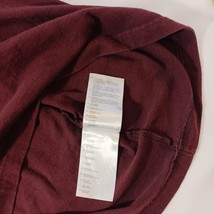 Carhartt K87-PRT Loose Fit Men's Red Maroon Short Sleeve Workwear T-Shirt Size M image 7