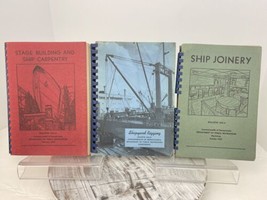 Lot of 3 Ship Joinery, Shipyard Rigging, Stage Building &amp; Ship Carpentry... - £30.83 GBP