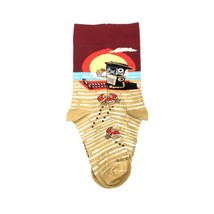Vacationing Robot on the Beach Socks from the Sock Panda - £7.99 GBP