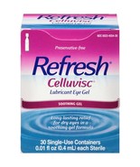 Refresh Celluvisc Lubricating Eye Gel, 0.01 fl oz, 30 Ct - Dry Eyes.. - $39.59