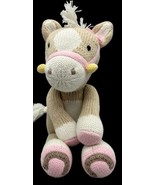Zubels Josie The Pony Handmade Knit Plush 14&quot; Soft Stuffed Horse Baby To... - £14.54 GBP