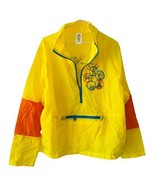 Disney Parks Pixar Inside Out Windbreaker yellow Men&#39;s Women&#39;s medium Jo... - $49.30 CAD