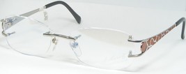 St.Moritz By Ama 45017 002 Silver /COPPER Unique Eyeglasses Pure Titan 51-17-135 - £62.15 GBP