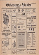 Vintage April 12 1949 Ostersunds-Posten Catalog Magazine Sweden - £9.74 GBP