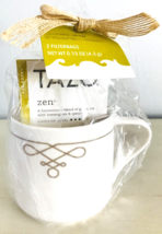Starbucks Ceramic Coffee Mug &amp; Tazo Green Tea 12 oz 2014 NWT Gift Set - £8.54 GBP