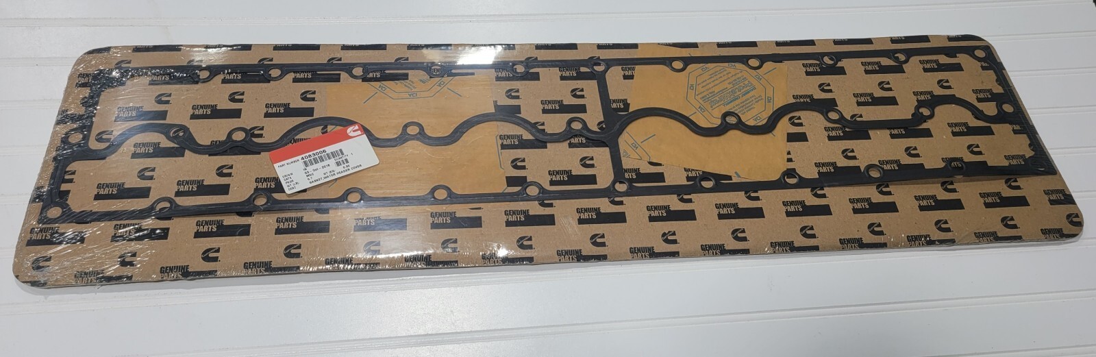 GENUINE OEM CUMMINS Water Header Cover Gasket 4083006 - $74.95