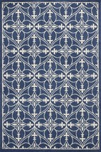 5 X 8 Denim Classical Pattern UV Treated Area Rug - $255.84 CAD