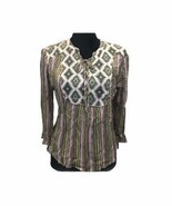 CATO WOMENS SHIRT BLOUSE TOP SIZE M  MEDIUM - $22.33 CAD