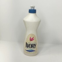 Vintage 22oz Ivory Liquid Dish Dishwashing Soap Detergent Bottle (1986) 1/4 full - £25.32 GBP