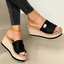 Platform Wedges Slippers Women Sandals New Female Shoes - £14.97 GBP
