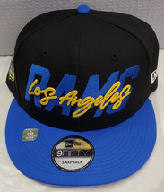 Los Angeles Rams 9FORTY Draftday Flat Bill Adjustable Snapback Hat - NFL - £19.37 GBP