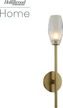 Wall Sconce KALCO JUNE Casual Luxury 1-Light Winter Brass 3000K Bulb Frosted - £1,301.90 GBP