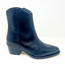 Thursday Boot Co Black Country Womens Zipper Leather Western Heel Boots - $59.95