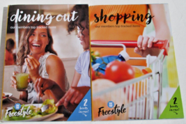 WW 2017 Weight Watchers Freestyle Smart Points Shopping/Dining Out 2 Books in 1 - £14.92 GBP