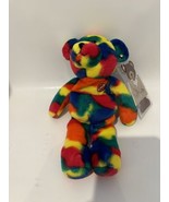 Dennis Rodman Bulls Tie Dye Collectible Famous Legends and Sports Bear New - £10.48 GBP