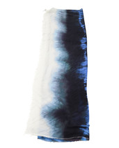 Stella Mccartney Shibori Tie Dye Shawl In Cotton Women Blue One Size - $146.30