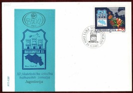 SFRY FDC 1987 Philately Exhibition Yugoslavia Balkan Novi Sad - £4.01 GBP