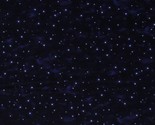 Cotton Starry Night Sky Stars Space Galaxy Midnight Fabric Print by Yard... - $15.95