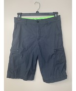 Urban Pipeline Superflex Cargo Shorts Black Boys Size 20 11” Inseam - $20.44 CAD
