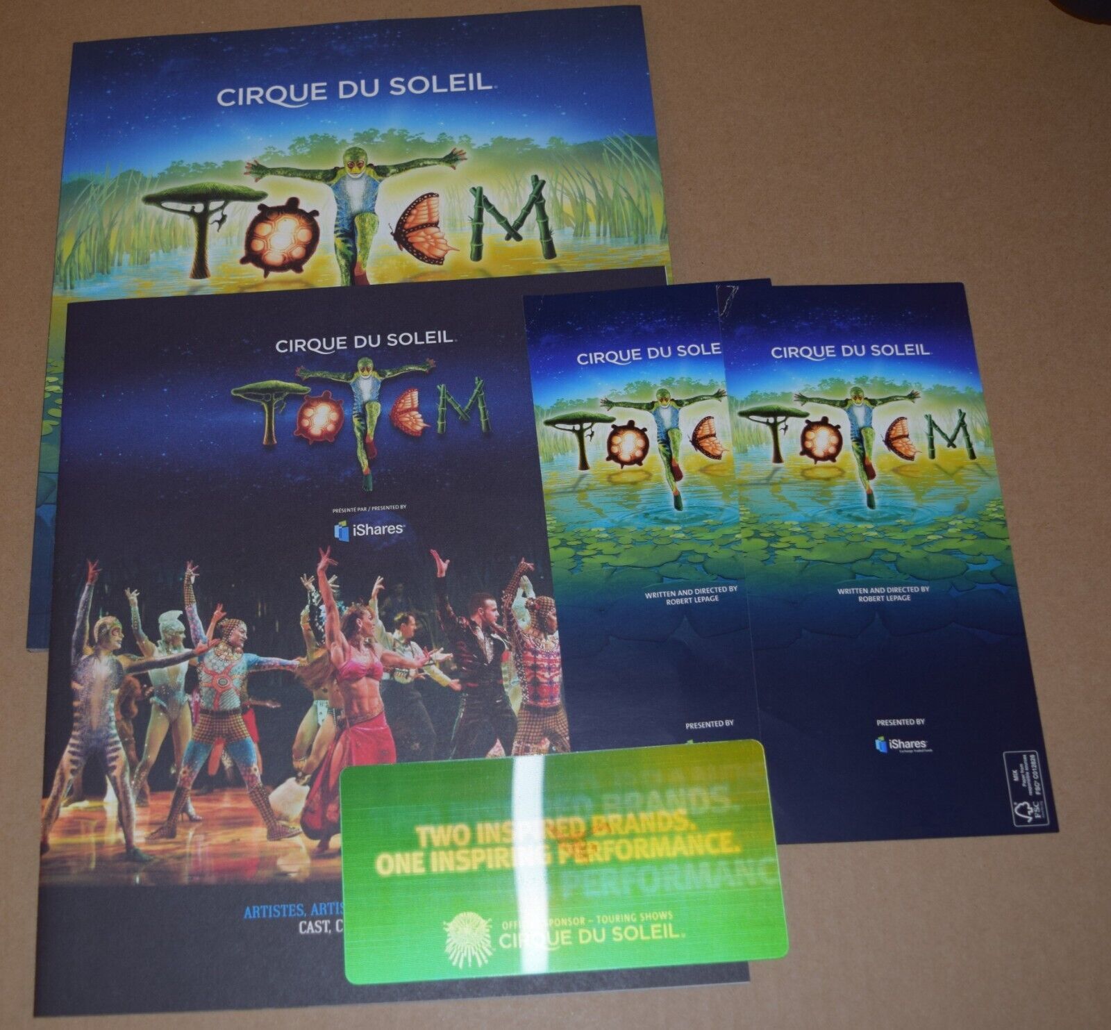 Cirque Du Soleil TOTEM Souvenir Program, Brochure and More - $9.89