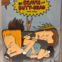 Beavis and Butthead In A Box Enamel Pin Official Collectible Badge - $15.47