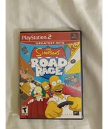 Simpsons Road Rage PlayStation 2 Video Game PS2 Family Fun CIB TESTED CO... - £18.35 GBP