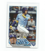 Wander Franco (Tampa Bay Rays) 2023 Topps Future Stars Card #215 - £3.88 GBP