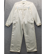 Vtg Caribbean Joe 2 Piece Set Womens XL/L Multi Satin Pockets Long Sleev... - $50.80 CAD