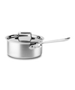 All-Clad MC2 Professional Stainless Steel Bi-Ply 3  Sauce Pan with lid - $99.99